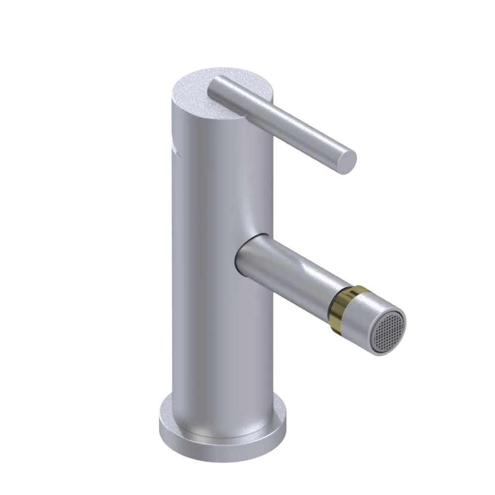 Rubinet Single Control Bidet Fitting (less drain) Satin Chrome