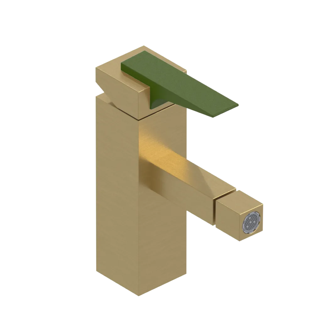 Rubinet Single Control Bidet Fitting (less drain) Satin Gold