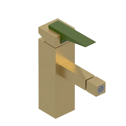 Rubinet Single Control Bidet Fitting (less drain) Satin Gold