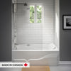 Neptune Daphne 6032 IFS Acrylic Alcove Bathtub in White