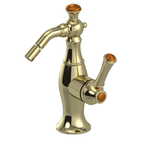 Rubinet Single Control Bidet Fitting (less drain) Gold