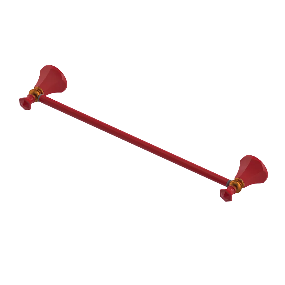Rubinet Towel Bar 24" Red