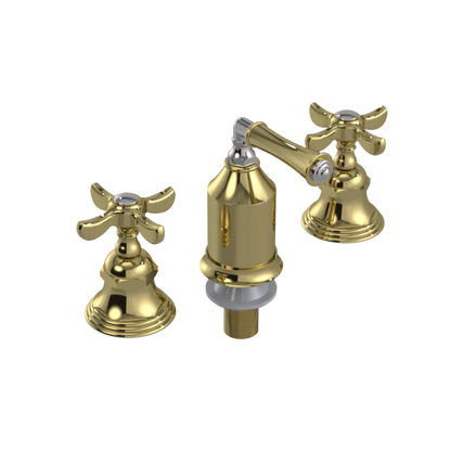 Rubinet Bidet Fitting with Spray, Diverter, and Vacum Breaker (Less Drain) Natural Brass