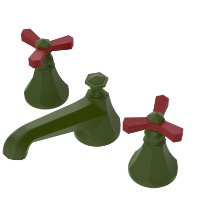 Rubinet Widespread Lav. Set. (less drain) Green Envy