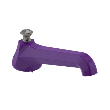 Rubinet Tub Filler Spout Deck Mount Purple Haze