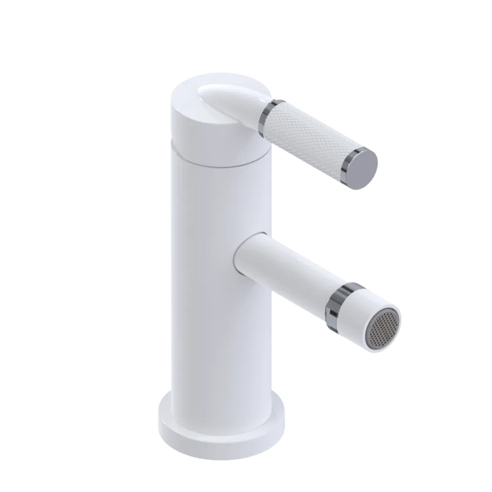 Rubinet Single Control Bidet Fitting (less drain) White
