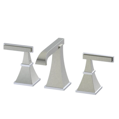 Rubinet Widespread Lav. Set. (less drain) Satin Nickel