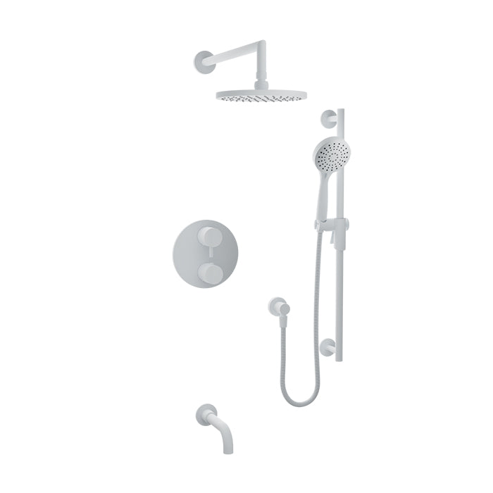 Baril Complete thermostatic pressure balanced shower kit