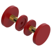 Rubinet Shower Door Knob (set) Maroon