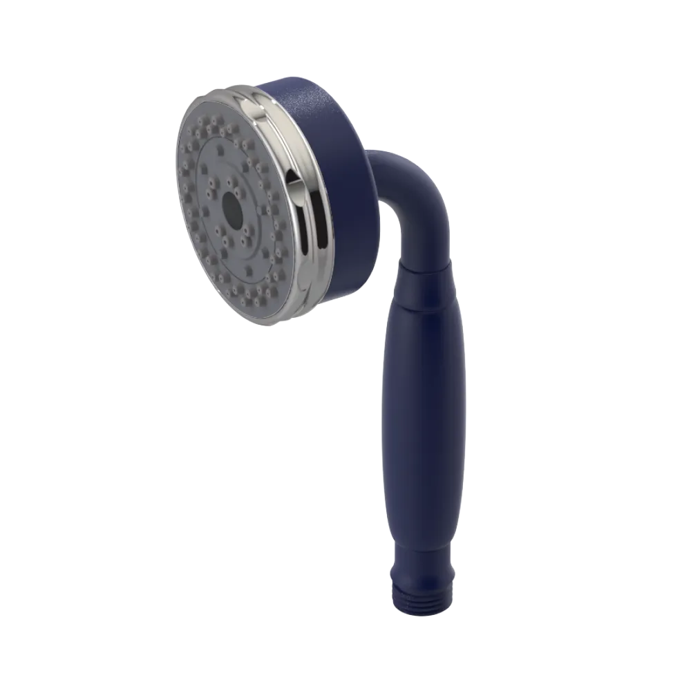 Rubinet 3 Function Hand Held Shower Only Midnight Blue