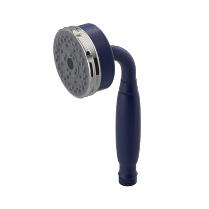 Rubinet 3 Function Hand Held Shower Only Midnight Blue