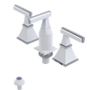 Rubinet Bidet Fitting with Spray, Diverter, and Vacum Breaker (Less Drain) Matt White