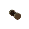 Rubinet Shower Door Knob (set) Tuscan Brass