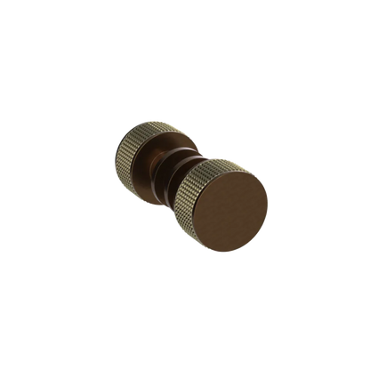 Rubinet Shower Door Knob (set) Tuscan Brass