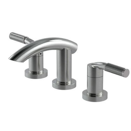 Rubinet Widespread Lav. Set. (less drain) Satin Nickel