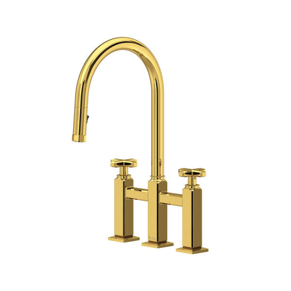 ROHL Apothecary™ Bridge Pull-Down Kitchen Faucet