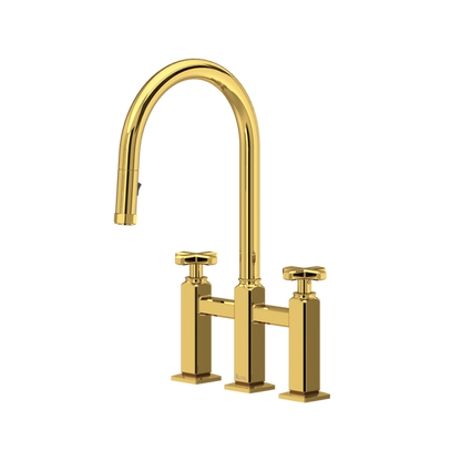 ROHL Apothecary™ Bridge Pull-Down Kitchen Faucet