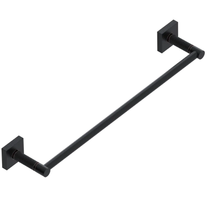 Rubinet 24" TOWEL BAR Matt Black