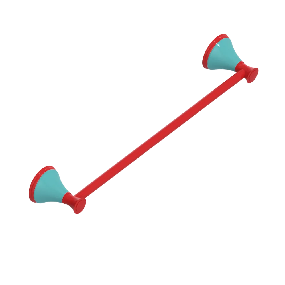 Rubinet Towel Bar 18" Red