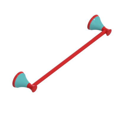 Rubinet Towel Bar 18" Red