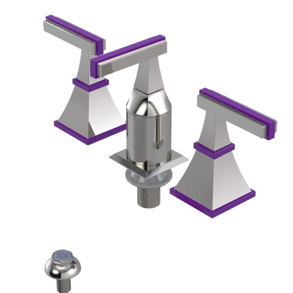 Rubinet Bidet Fitting with Spray, Diverter, and Vacum Breaker (Less Drain) Polished Nickel