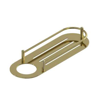 Rubinet Shelf Only Bright Brass