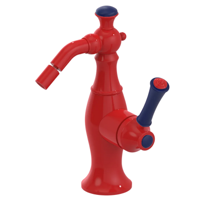 Rubinet Single Control Bidet Fitting (less drain) Red