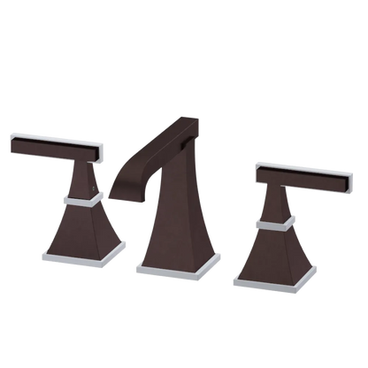 Rubinet Widespread Lav. Set. (less drain) Oil Rubbed Bronze