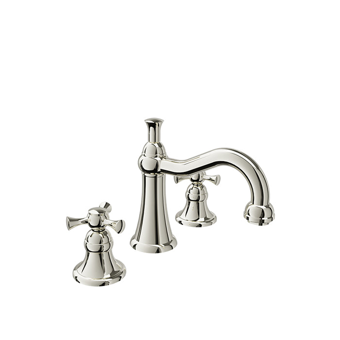 Baril 8" c/c lavatory faucet, drain included