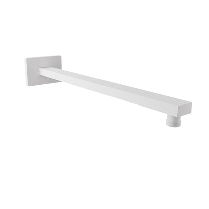Baril 16" rectangular wall-mounted shower arm