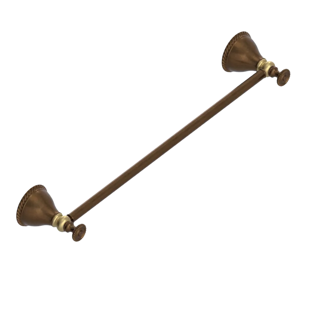 Rubinet Towel Bar 24" Tuscan Brass
