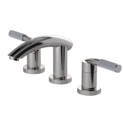 Rubinet Widespread Lav. Set. (less drain) Polished Nickel
