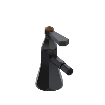 Rubinet Single Control Bidet Fitting (less drain) Matt Black