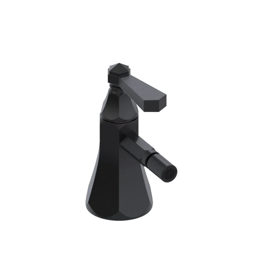 Rubinet Single Control Bidet Fitting (less drain) Matt Black
