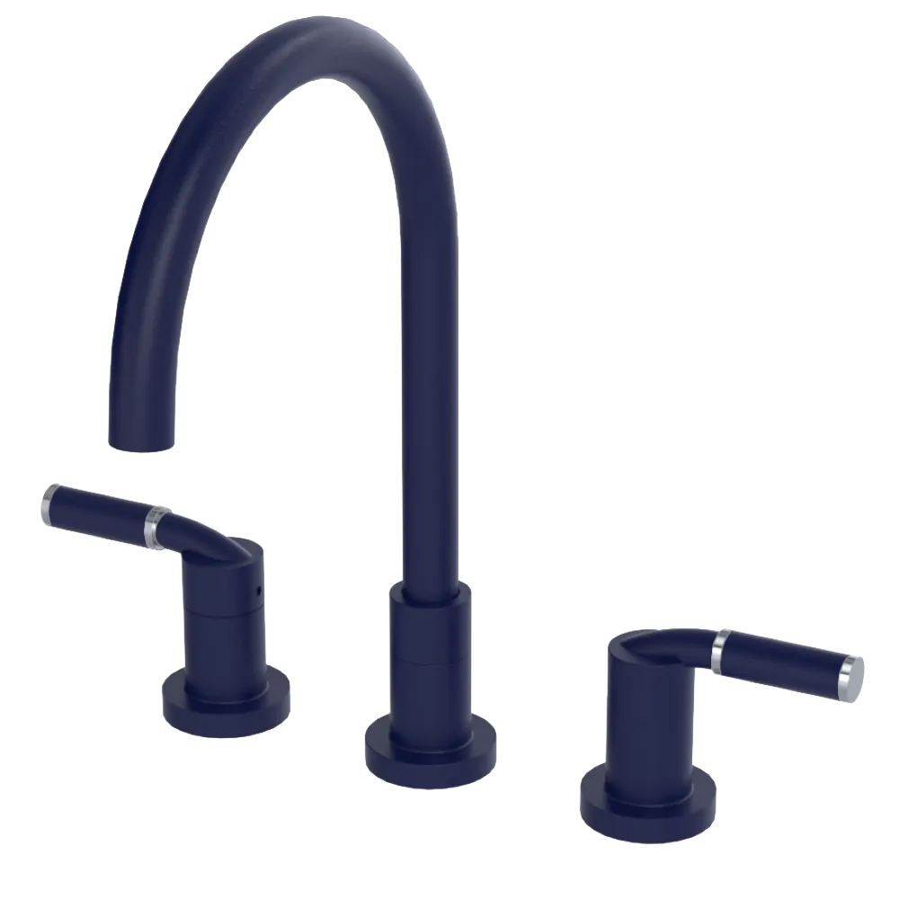Rubinet Widespread Kitchen Set Midnight Blue