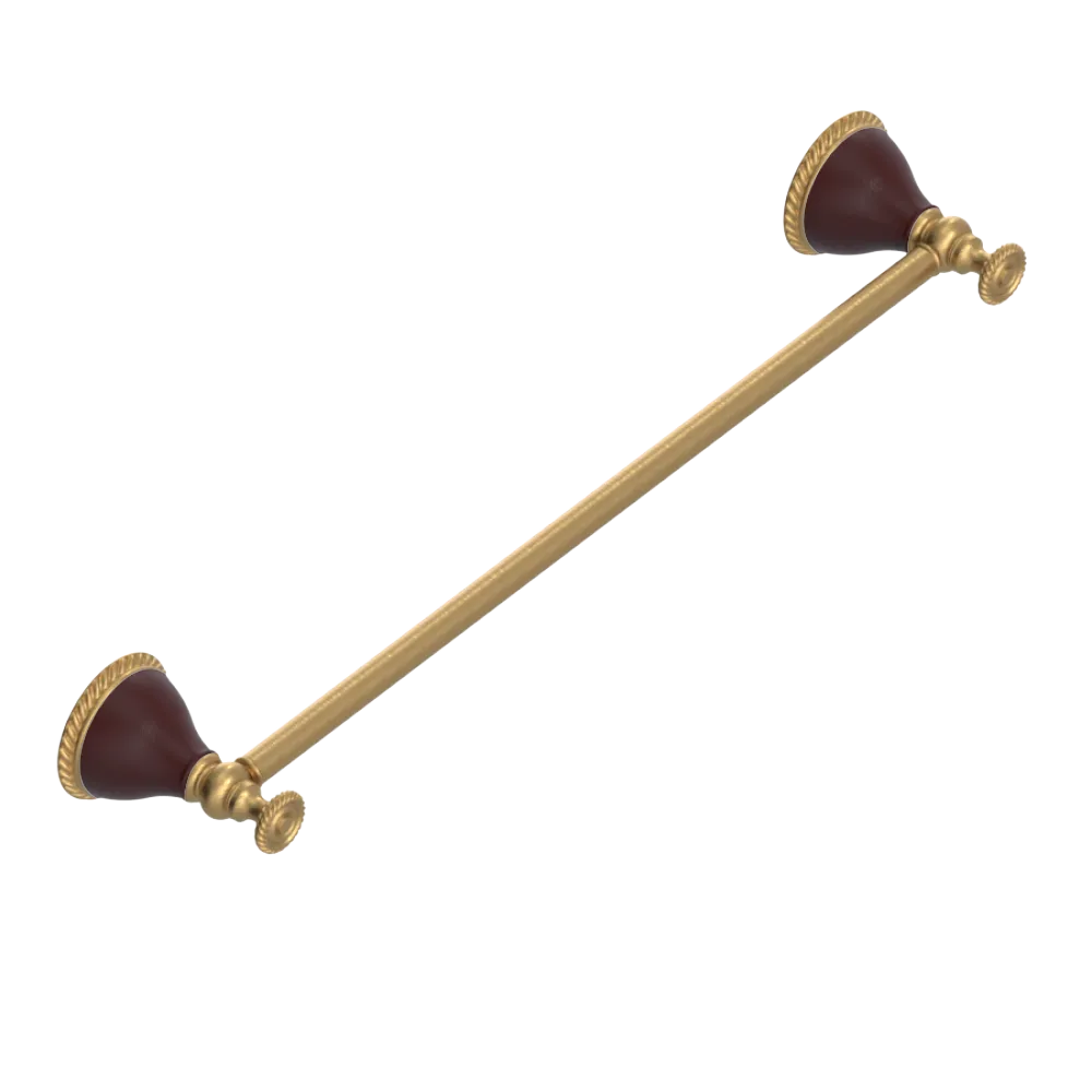 Rubinet Towel Bar 18" Satin Gold