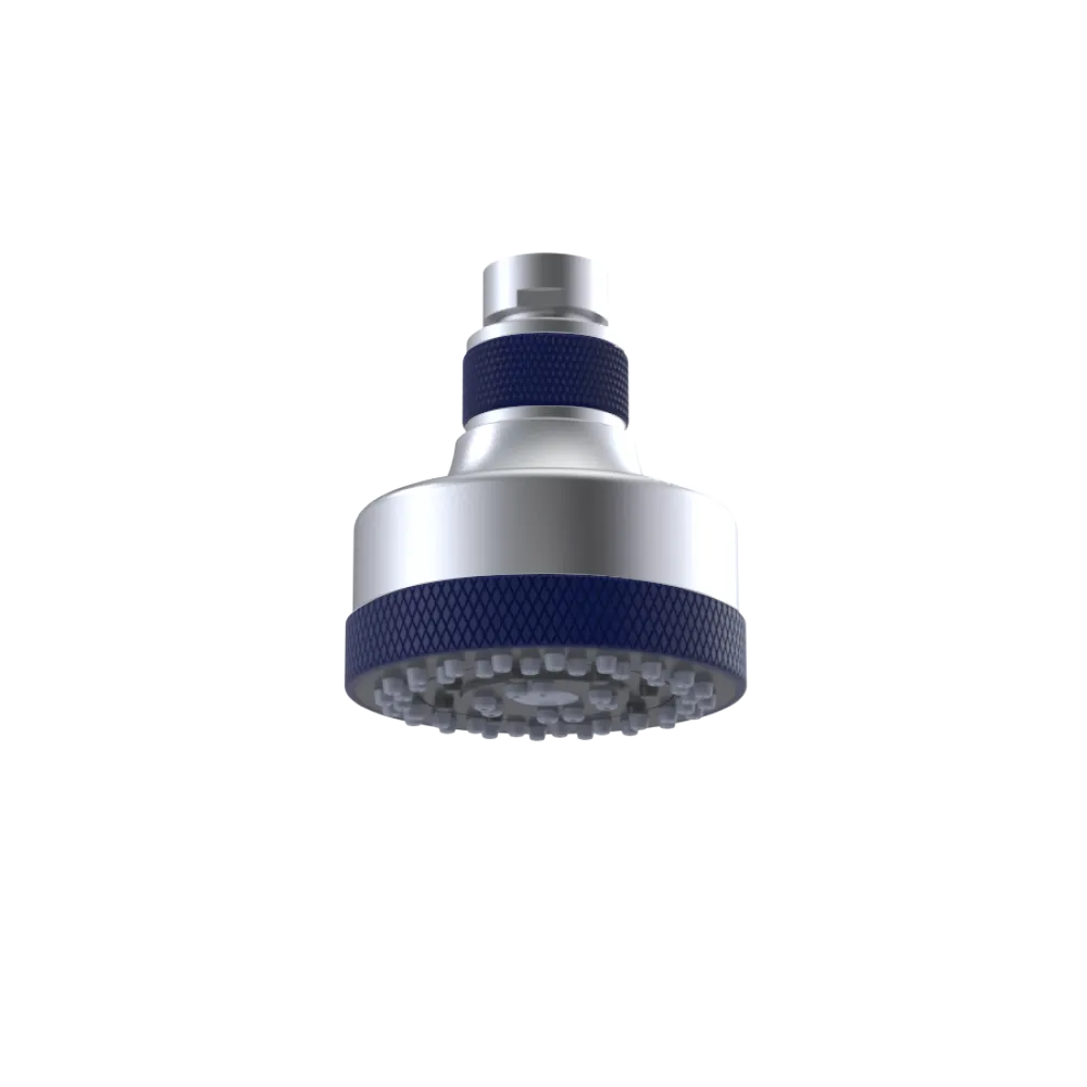 Rubinet 3 FUNCTION SHOWER HEAD Satin Chrome