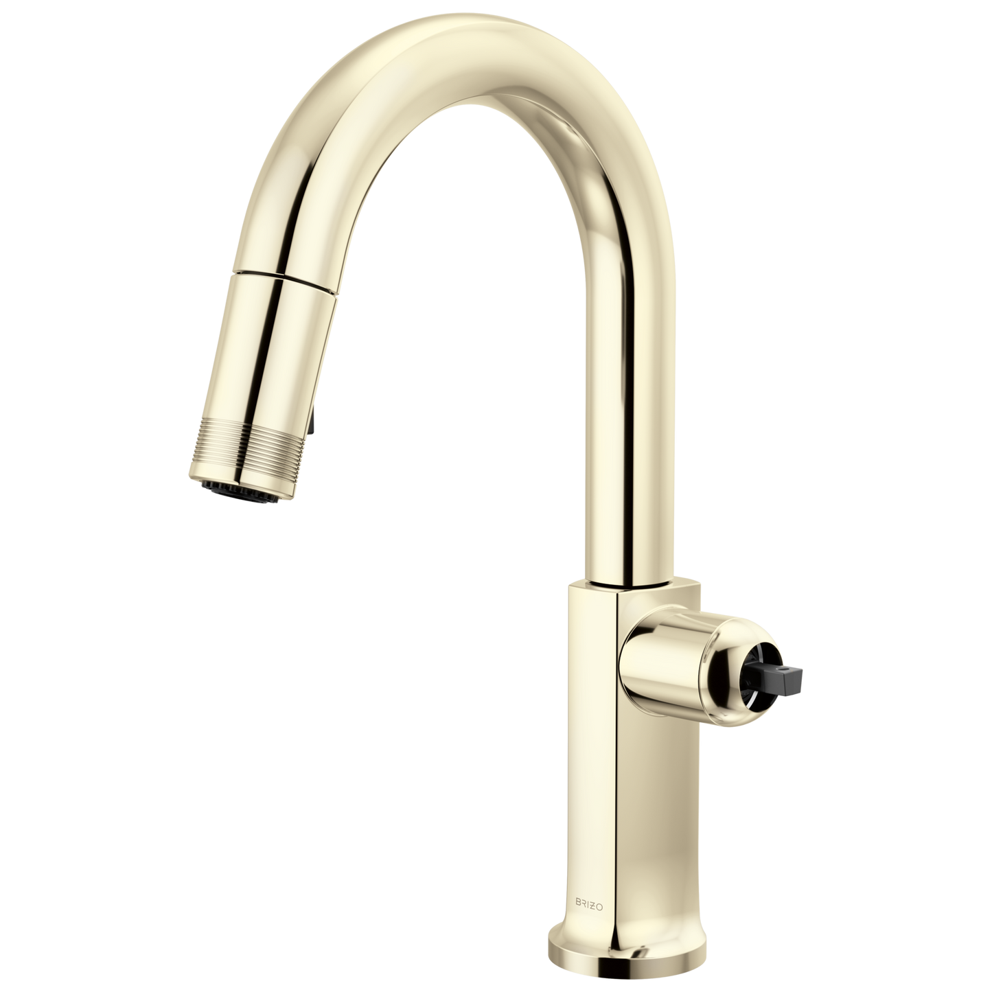 Brizo Pull Down Prep Faucet With Arc Spout Less Handle