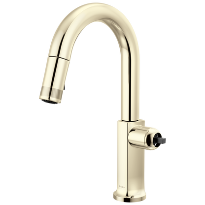 Brizo Pull Down Prep Faucet With Arc Spout Less Handle