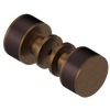 Rubinet Shower Door Knob (set) Tuscan Brass