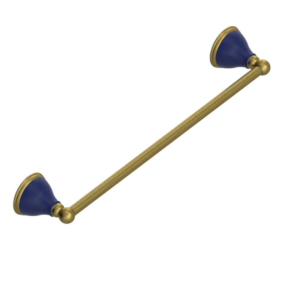 Rubinet Towel Bar 24" Antique Brass Matt