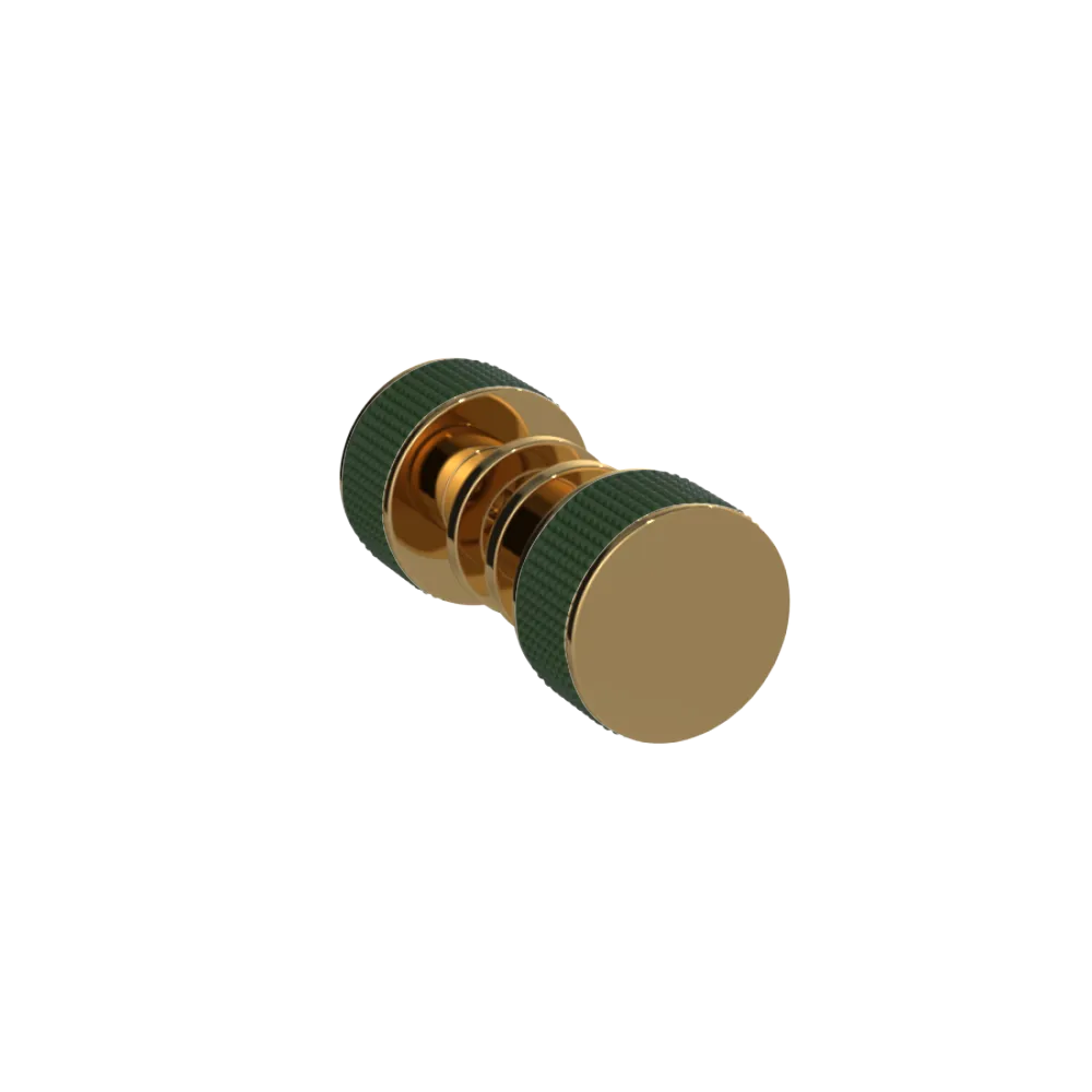 Rubinet Shower Door Knob (set) Gold
