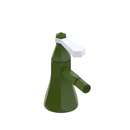 Rubinet Single Control Bidet Fitting (less drain) Green Envy