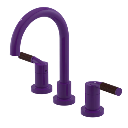 Rubinet Widespread Lav. Set. (less drain) Purple Haze