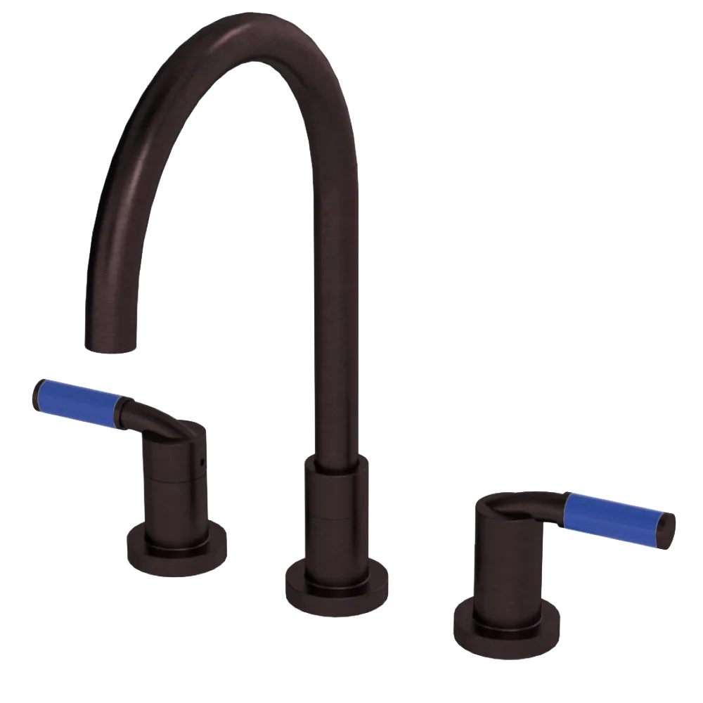 Rubinet Widespread Kitchen Set Oil Rubbed Bronze