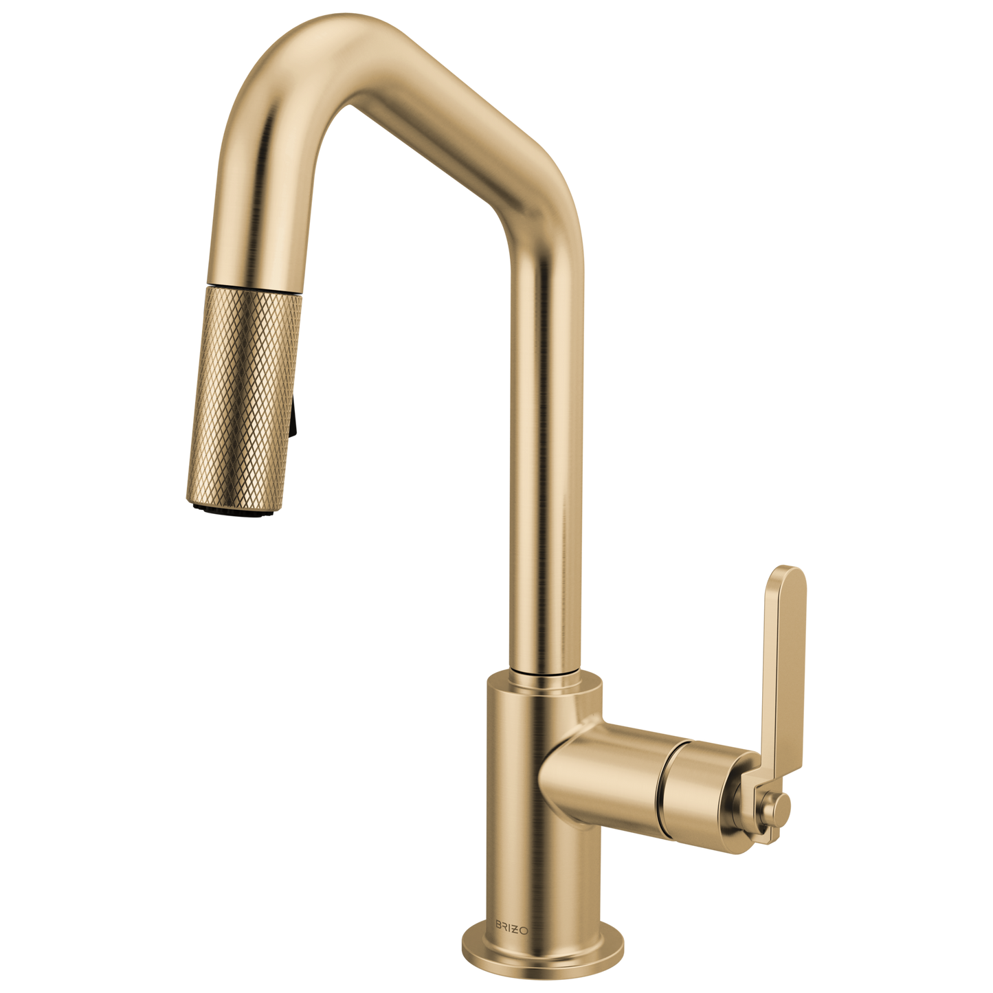 Brizo Pull Down Prep Faucet With Angle Spout Industrial Handle
