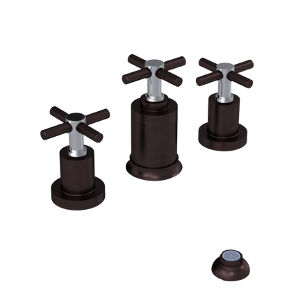 Rubinet Bidet Fitting with Spray, Diverter, and Vacuum Breaker (less drain) Oil Rubbed Bronze