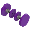 Rubinet Shower Door Knob (set) Purple Haze