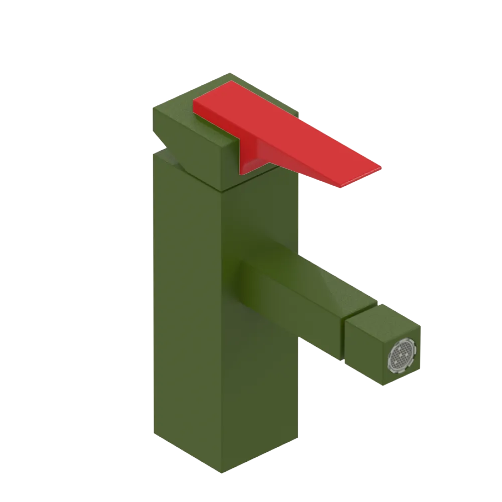 Rubinet Single Control Bidet Fitting (less drain) Green Envy