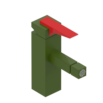 Rubinet Single Control Bidet Fitting (less drain) Green Envy